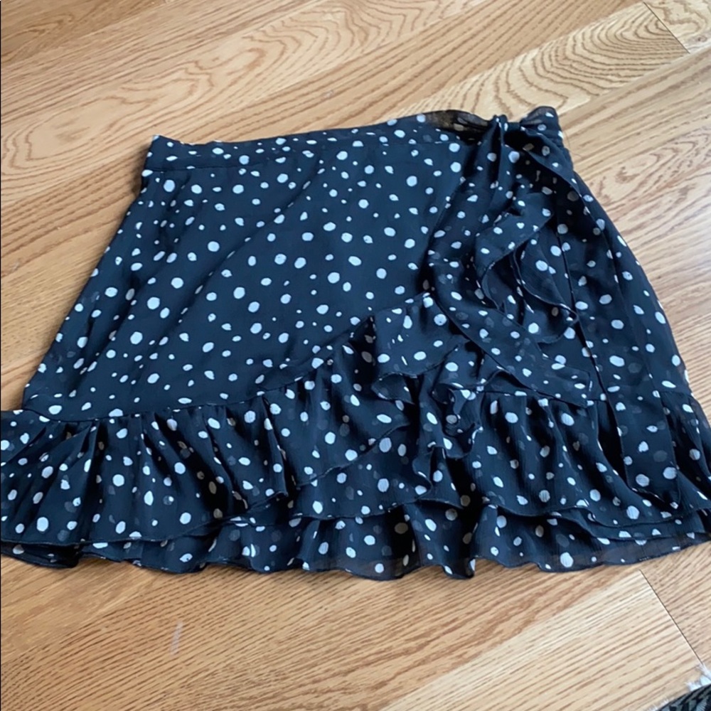 Polka dot skirt